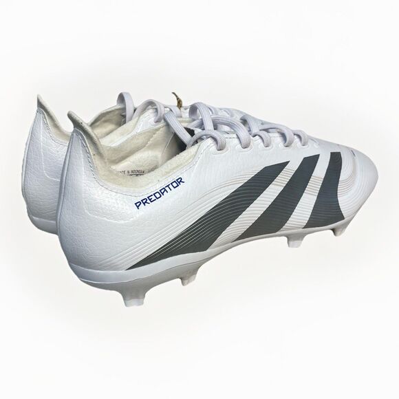 Adidas Predator League FG MG Soccer Cleats Men 6.5 Women 7.5 ID1327 White Silver main image 7